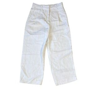 Aritzia Wilfred The Effortless Pant Sz 4 Light Birch Office Old Money Business